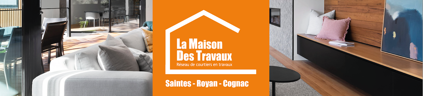 Logo de La Maison Des Travaux Saintes - Rénovation & Extension Maison